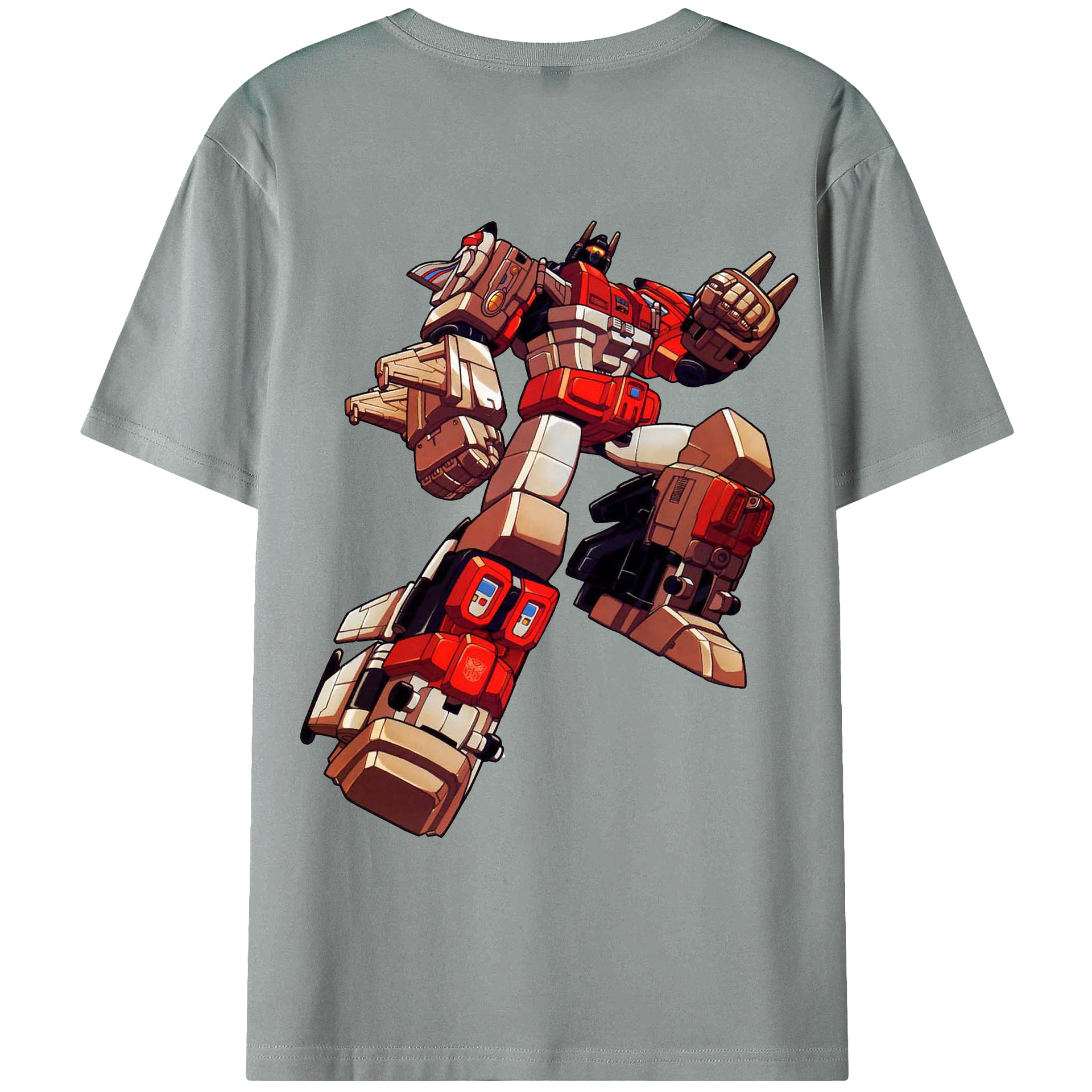 （画像用）  綿100％ メンズ半袖Tシャツ（バックプリント） 通気性